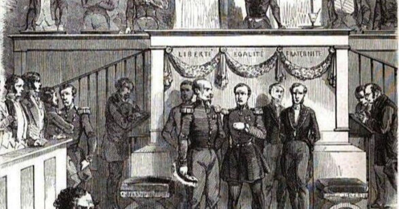 フランス｜ナポレオン3世100フラン（有冠）｜アンティークコイン