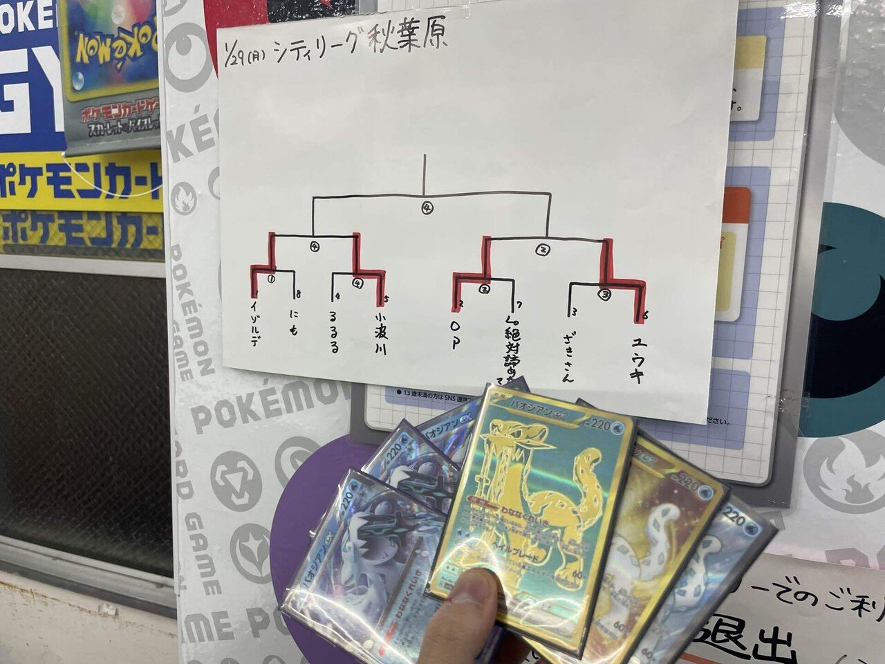24S2シティリーグBEST8】パオジアン+テツノカイナexのデッキ紹介