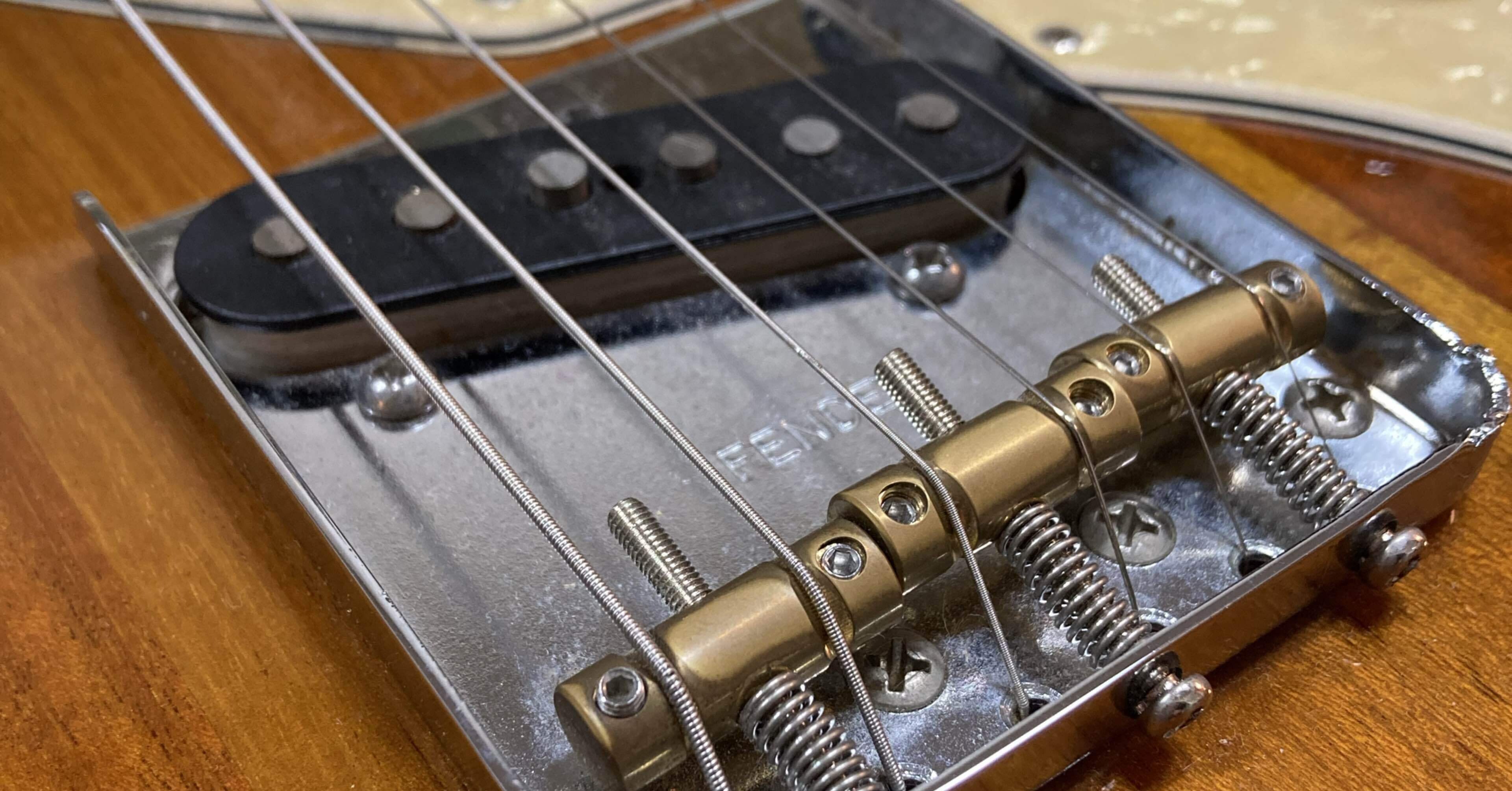 テレキャスターのブリッジプレート｜谷本和彦