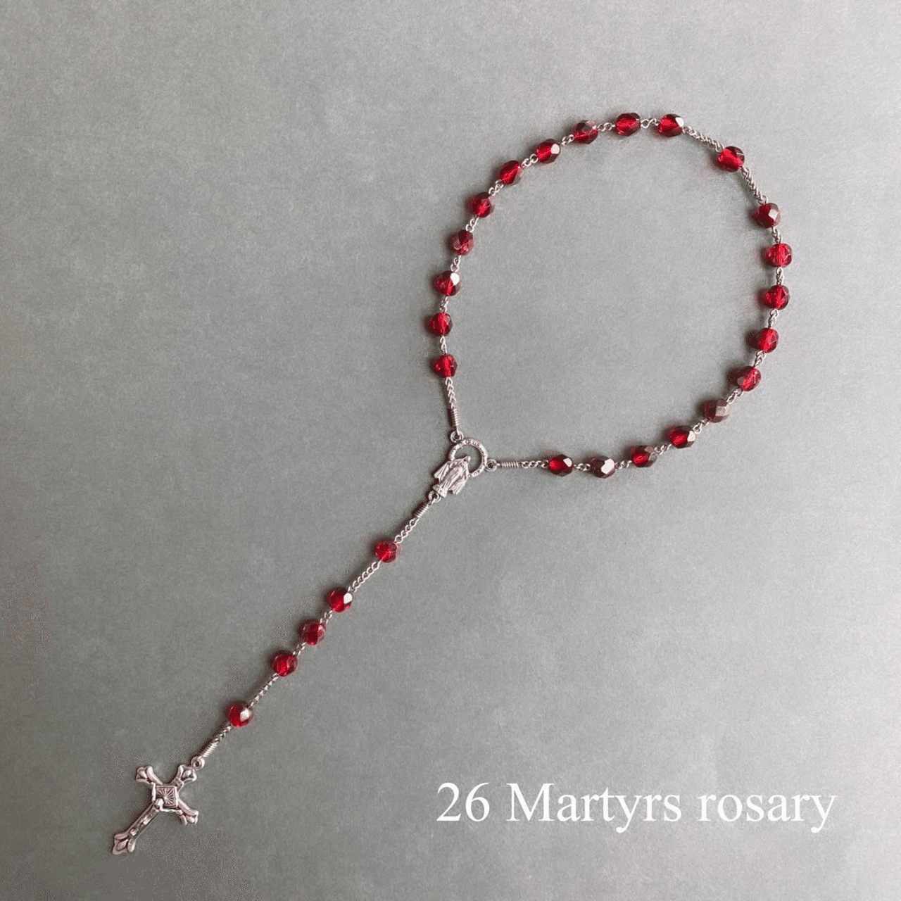 長崎編み＊日本二十六聖人のロザリオ｜長崎編みロザリオ HANA＊AKARI