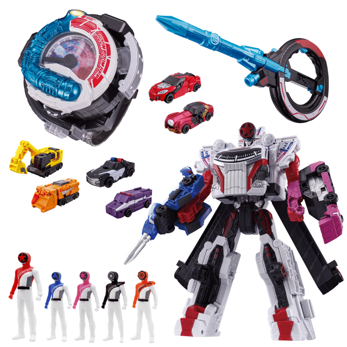 ミニプラ ゼンカイオー テガソード ブンブンジャーロボ ドンオニ