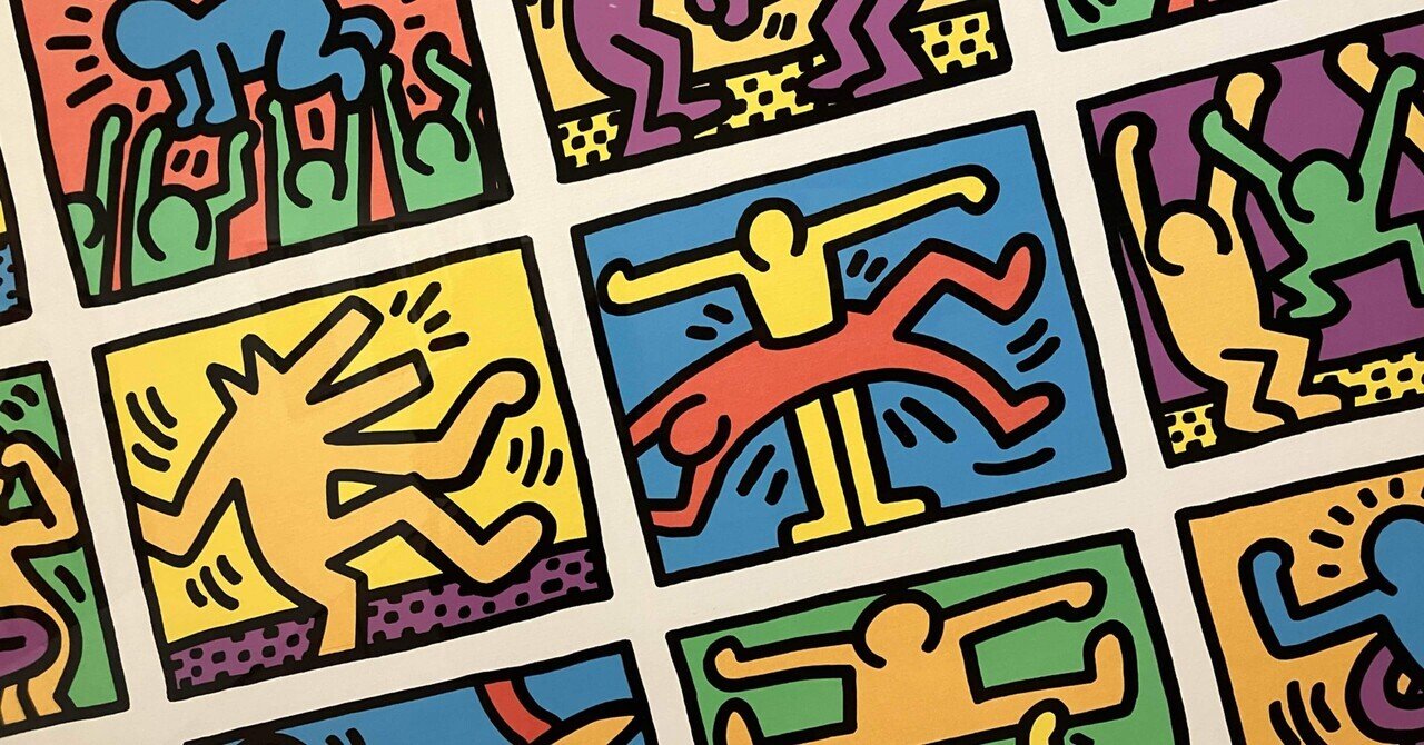 キースヘリング　マーカードローイング作品 ART｜“伝説のストリート・アーティスト”キース・へリングの大作