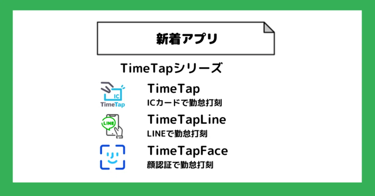 【勤怠管理】スマレジ・タイムカード×TimeTap｜スマレジ・アプリマーケット
