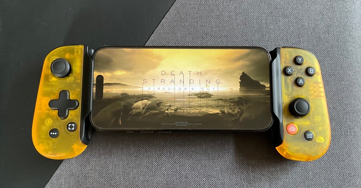 Backbone One」の『DEATH STRANDING』限定モデルが届きました Backbone One」の『DEATH STRANDING』限定モデルが届きました