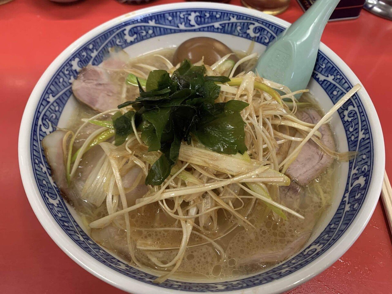 青ネギ 葱の無いラーメンなんて邪道だ！！
