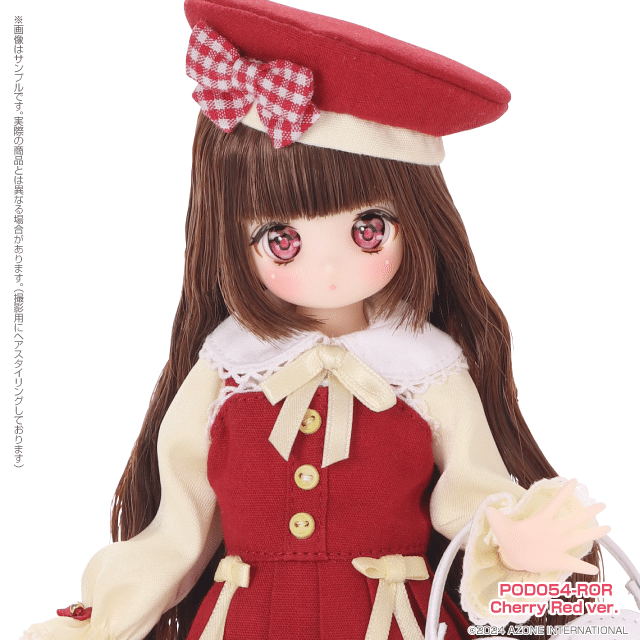 （美品）NECTAR 人形 赤いドレス 2024年 ダイナミックに揺れるスカートや細かな装飾に注目！アニメ『ライザの