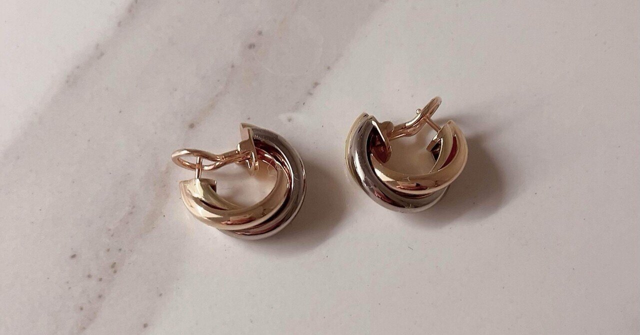 Cartier】四角いトリニティに一目惚れ/トリニティピアスの使い Cartier】四角いトリニティに一目惚れ/トリニティピアスの使い