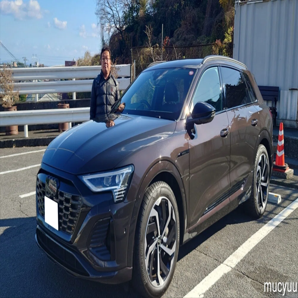 アウディ Q8 e-tron quatro s lineで長距離のドライブに出かける事が