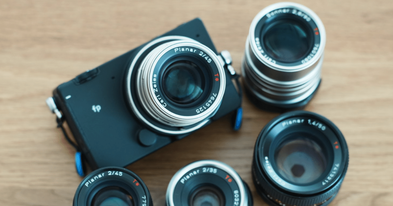 Sigma fpとContax G｜Ryu