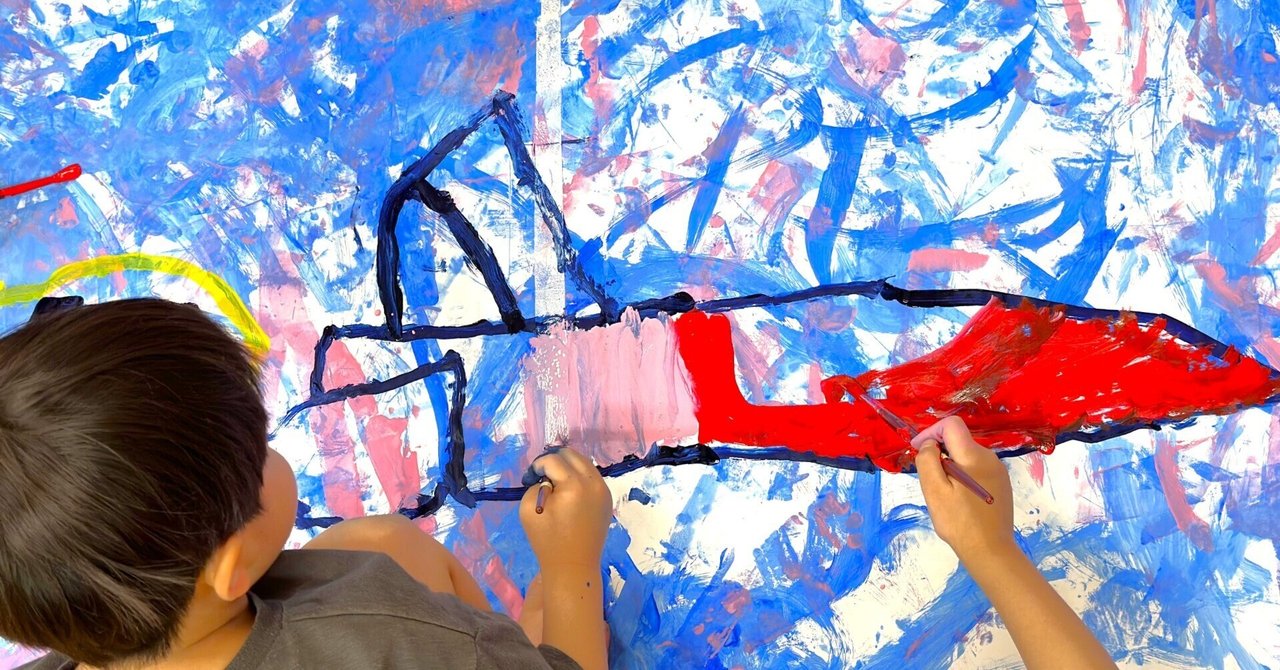 アート作品の案に使えそうな子供の絵 アート作品の案に使えそうな子供の絵