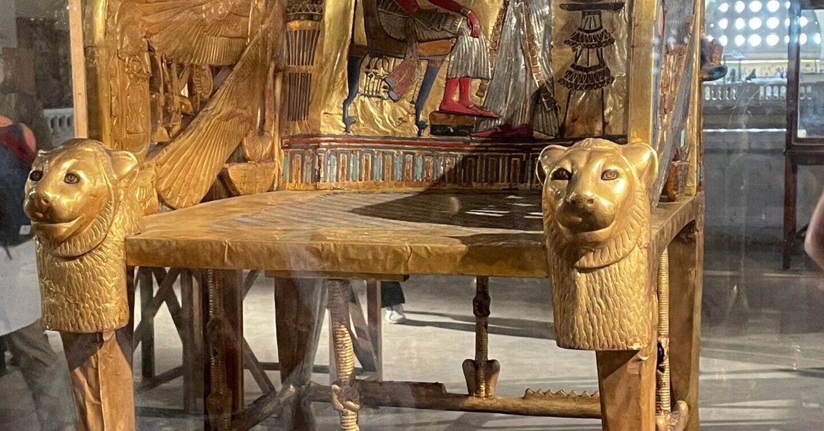 🇪🇬エジプト・カイロ🌟黄金の玉座👑神秘の少年王ツタンカーメン 🇪🇬エジプト・カイロ🌟黄金の玉座👑神秘の少年王ツタンカーメン
