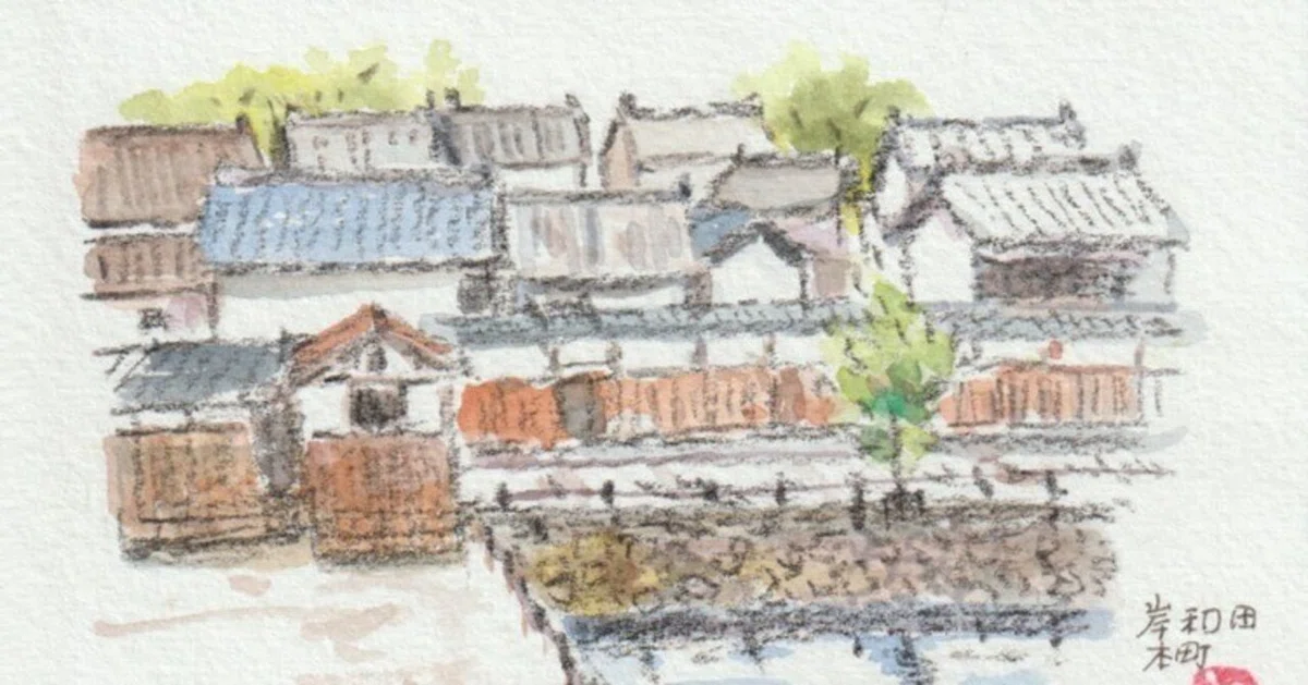 鉛筆画『風景025』 （TEN-W-MN-025 メタリックナノパズル スター 