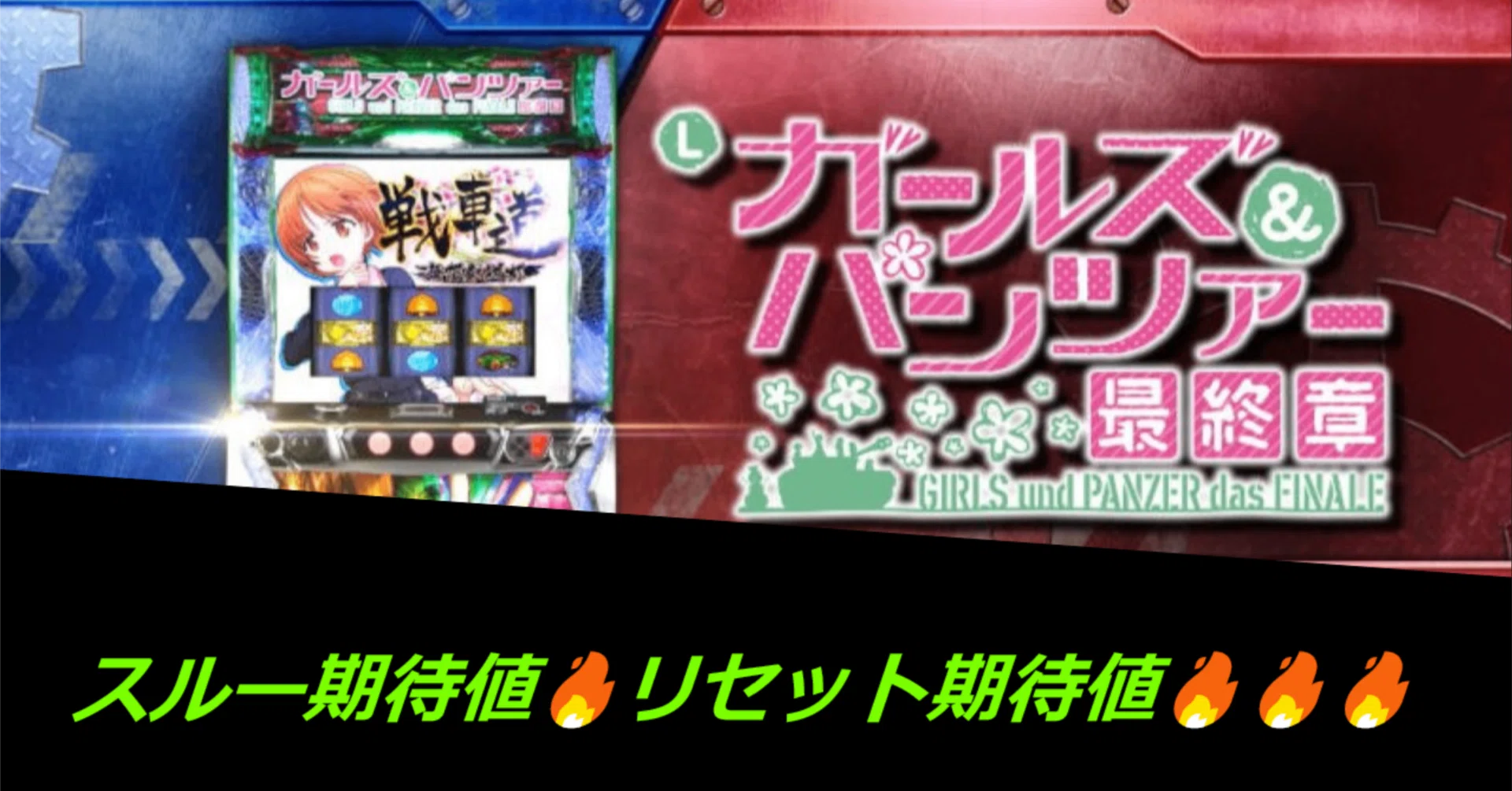 リセットが激甘!?🔥】スマスロガールズ＆パンツァー最終章 CZスルー