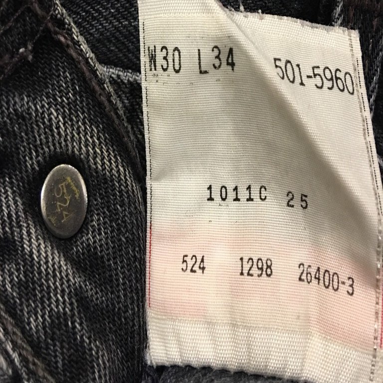 初心者向け】90年代Levi's501の年代判別方法｜うぐいすよしの
