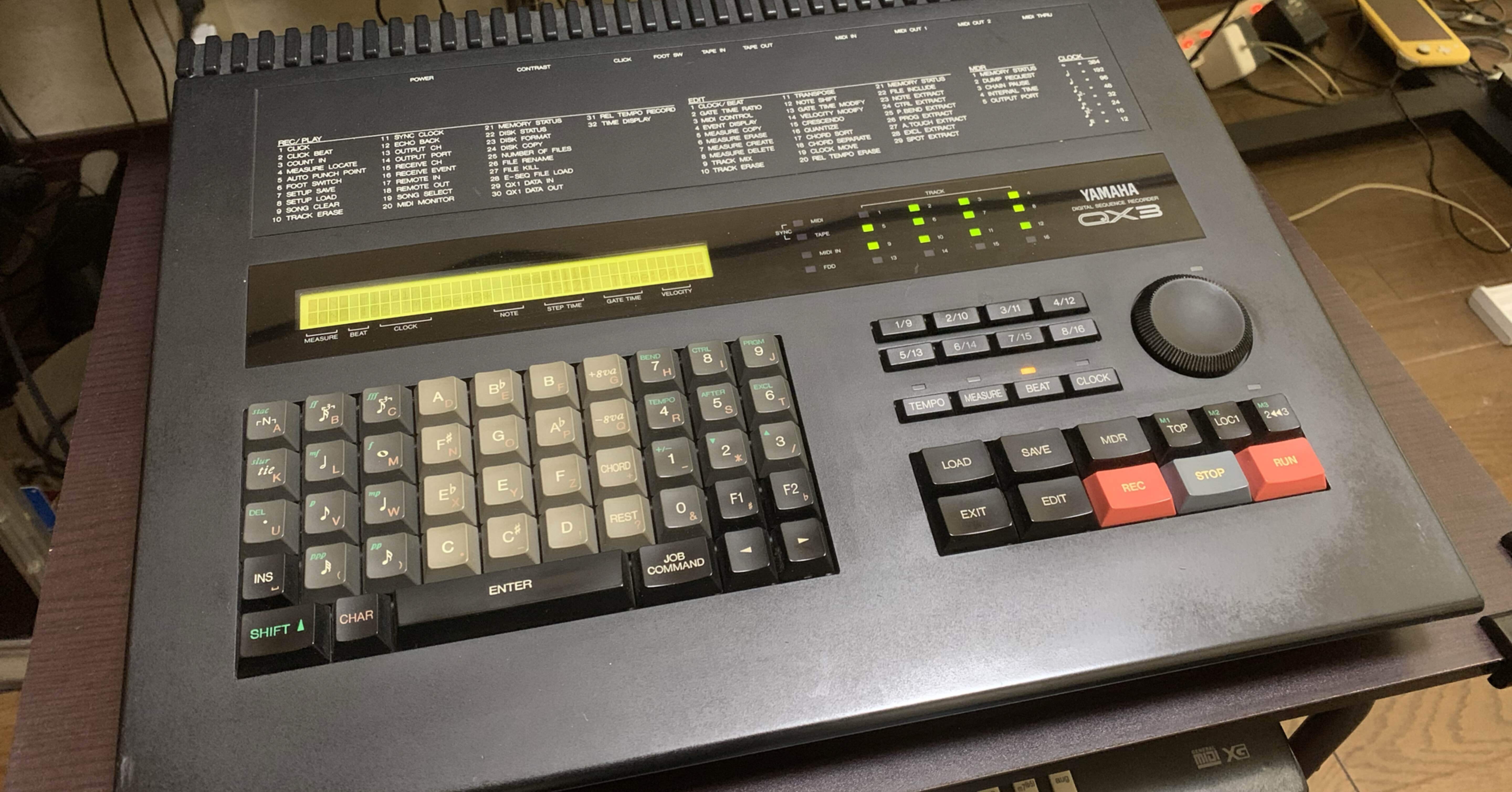 YAMAHA ヤマハデジタルシーケンサーQX-3