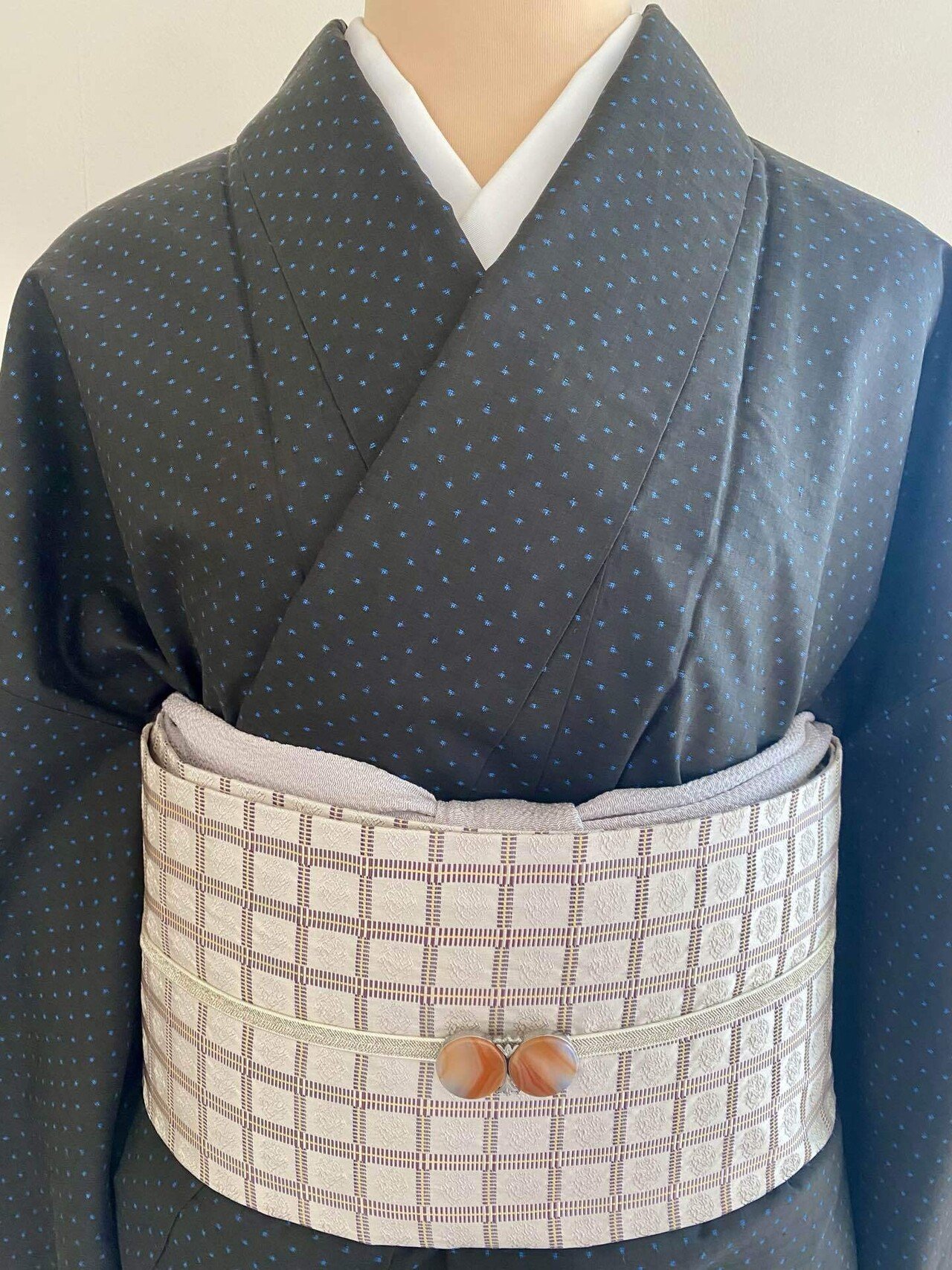 購入者様専用ページ◇夏着物◇産地不明◇蚊絣◇上 購入者様専用ページ◇夏着物◇産地不明◇蚊絣◇上