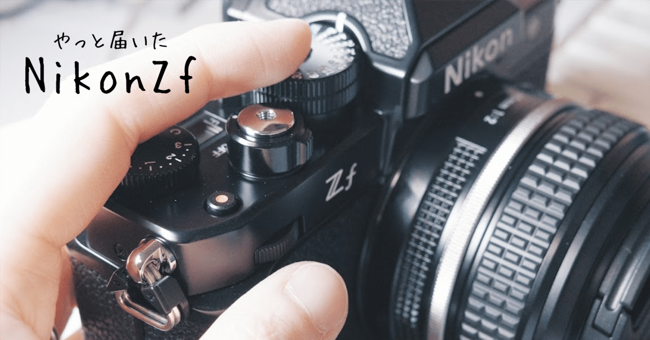やっと届いたNikonZf/見た目からエモいカメラ｜わちゃ