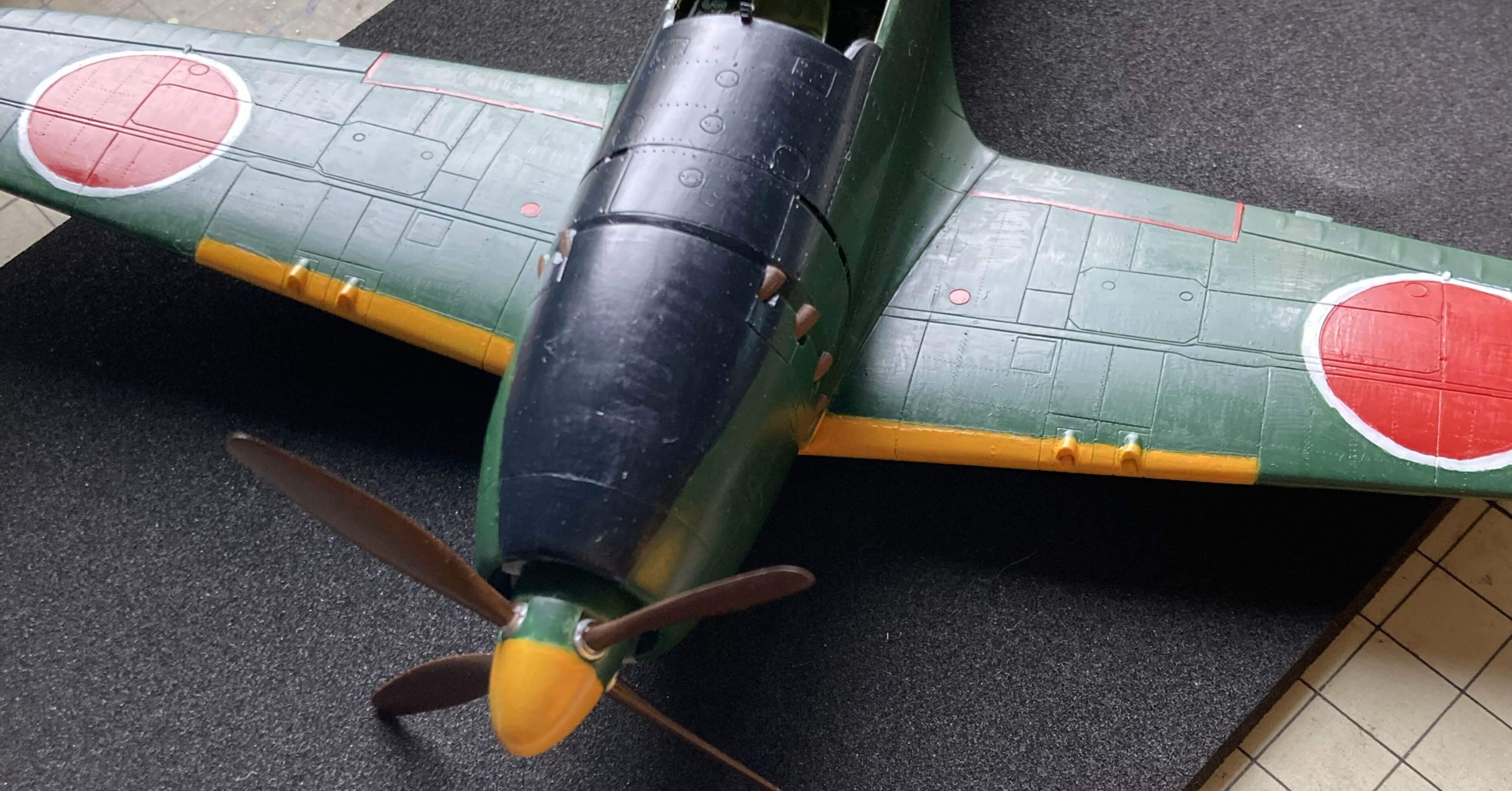 タミヤ 1/48 雷電二一型｜つちっぽ