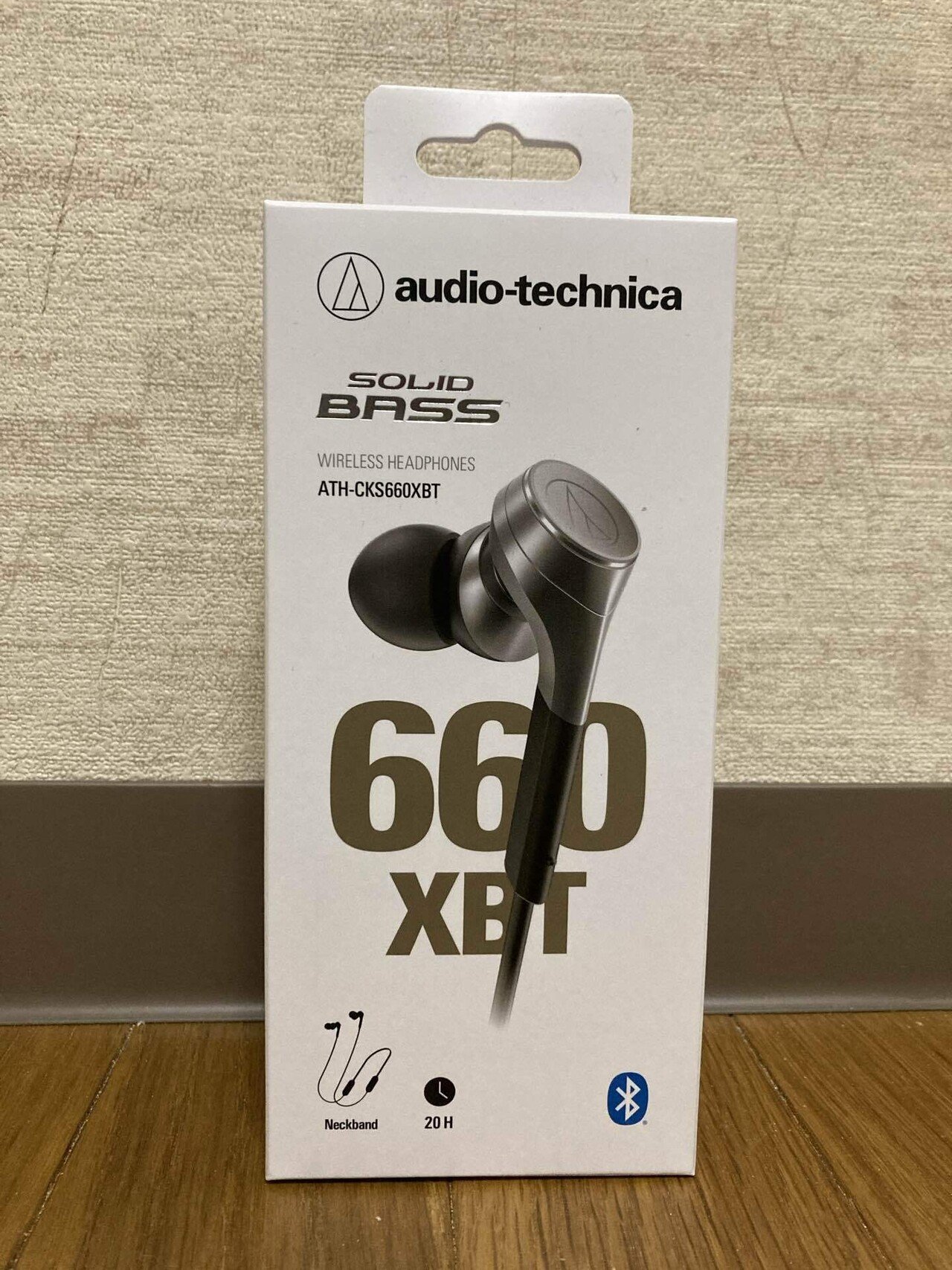イヤフォンを買いました（audio-technica ATH-CKS660XBT GM
