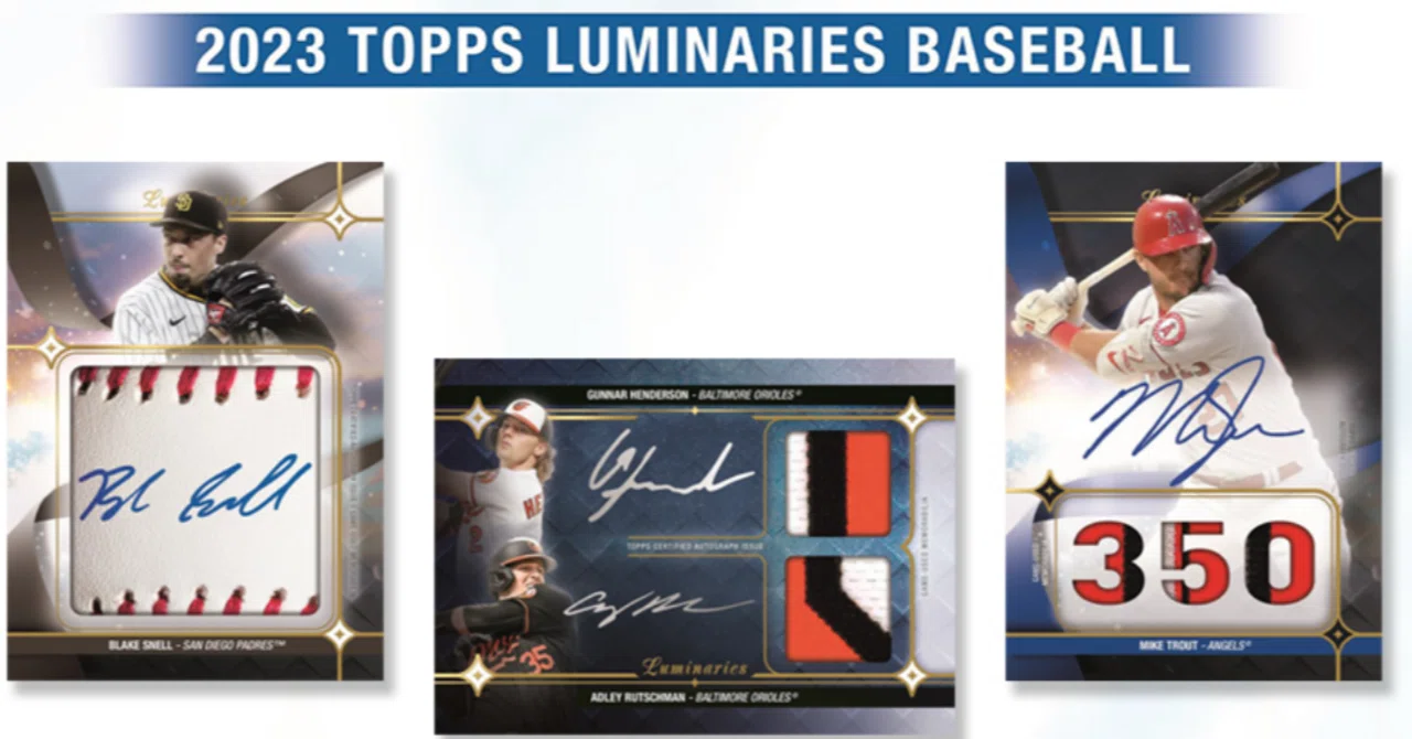 MLBトレカ発売前商品プレビュー・2023 Topps Luminaries Baseball｜KKM