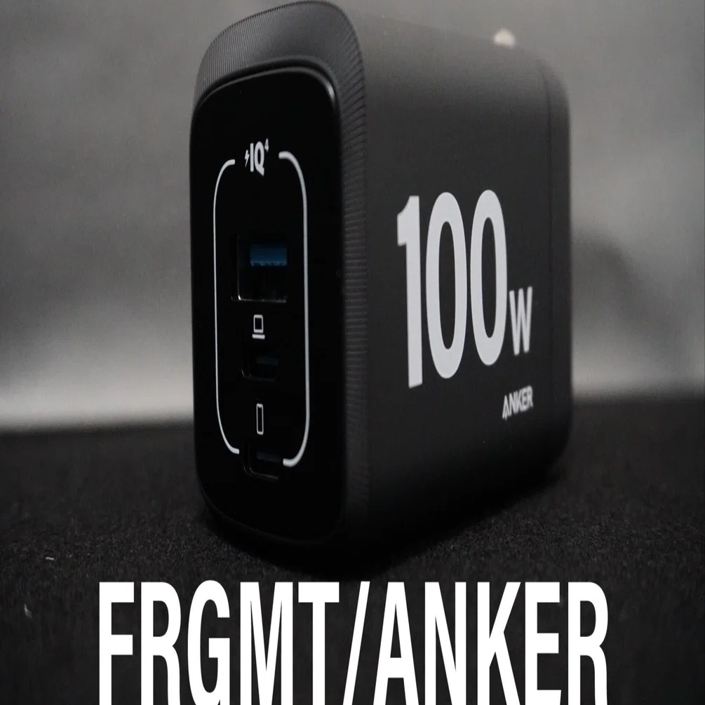 FRGMT × Anker fragment Design 適切 Charger