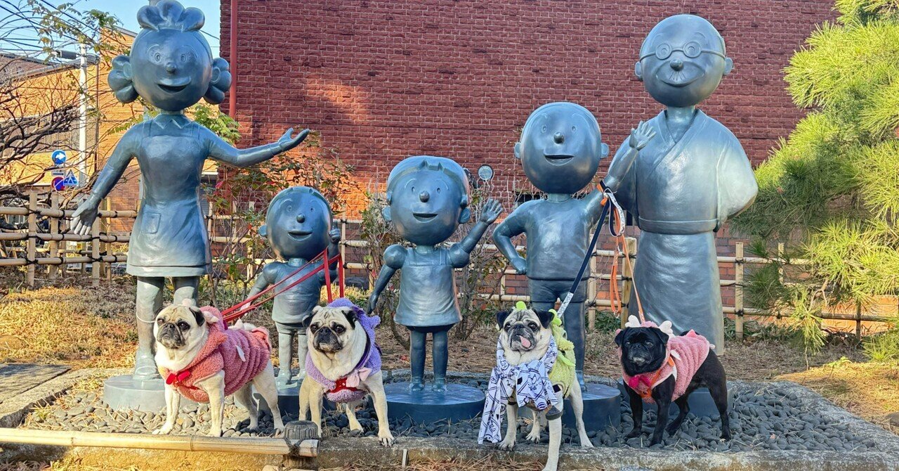 パグと行く♪】ぶらり桜新町商店街｜パグ＆ピース