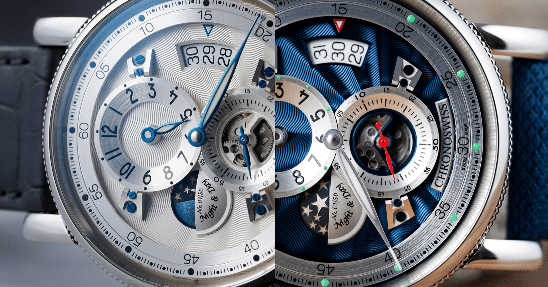 フライング・レギュレーター ナイト＆デイ CH-8763.1-BLSI2 «Midnight