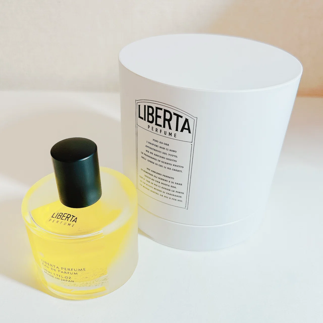 LIBERTA Perfume（リベルタパフューム）さんでフルオーダーの概念推し