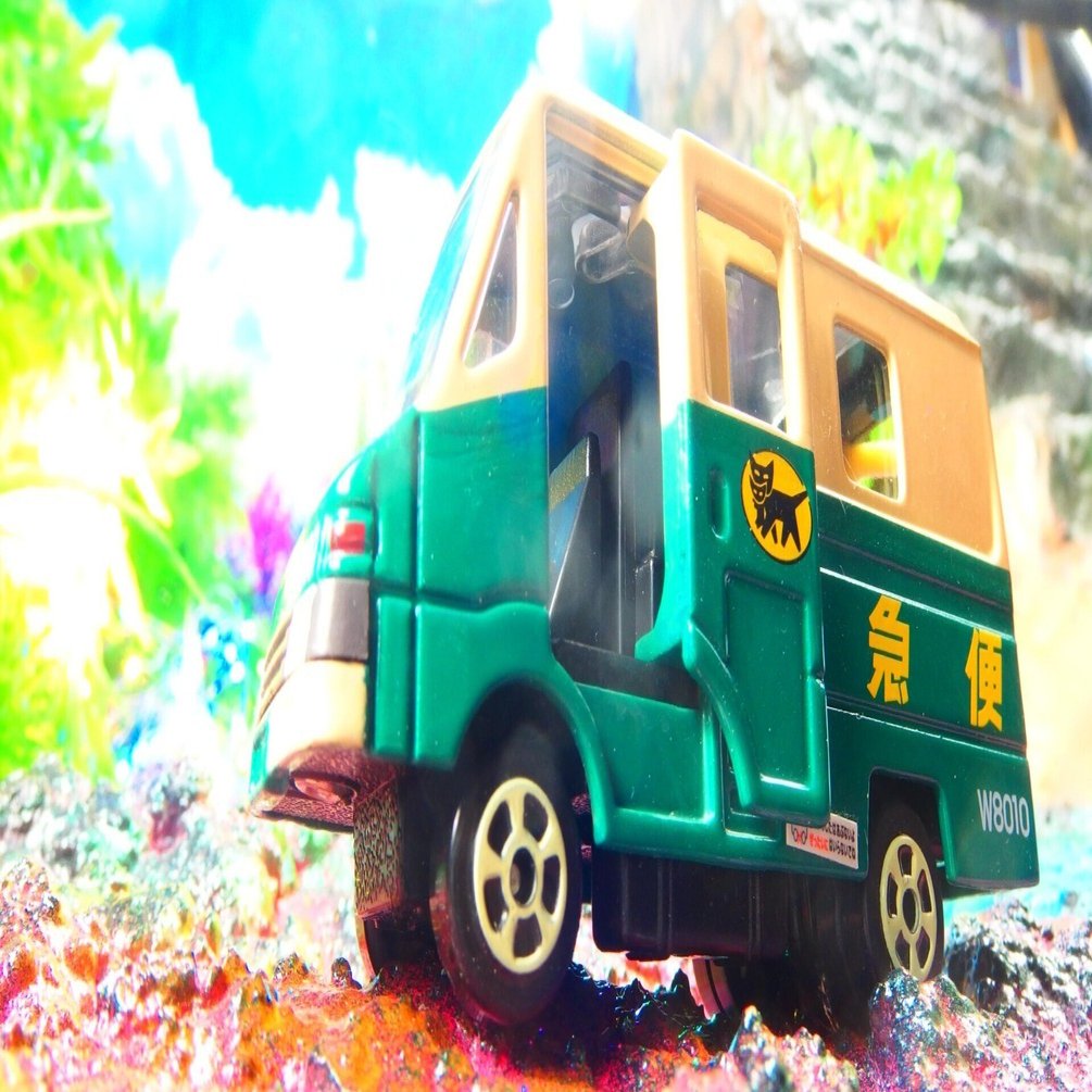 ヤマト運輸 ミニカー カーモデル][ミニカー]ジオラマ玩具レビュー404 ヤマト運輸 ウォーク