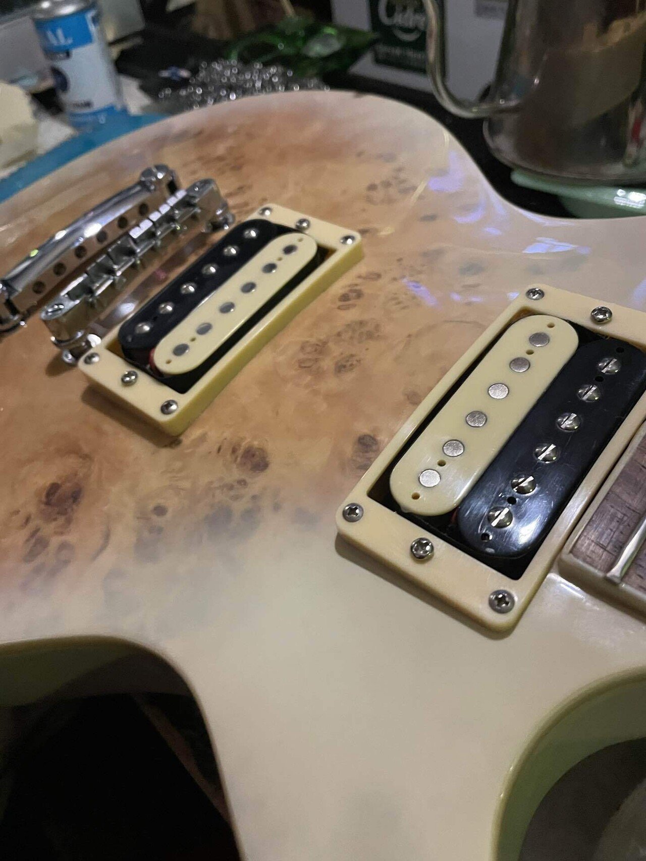 ポプラバール ドロップトップ PB4 Poplar Burlをトップ材に採用したSNAPPER-CTM 発売 | ESP GUITARS
