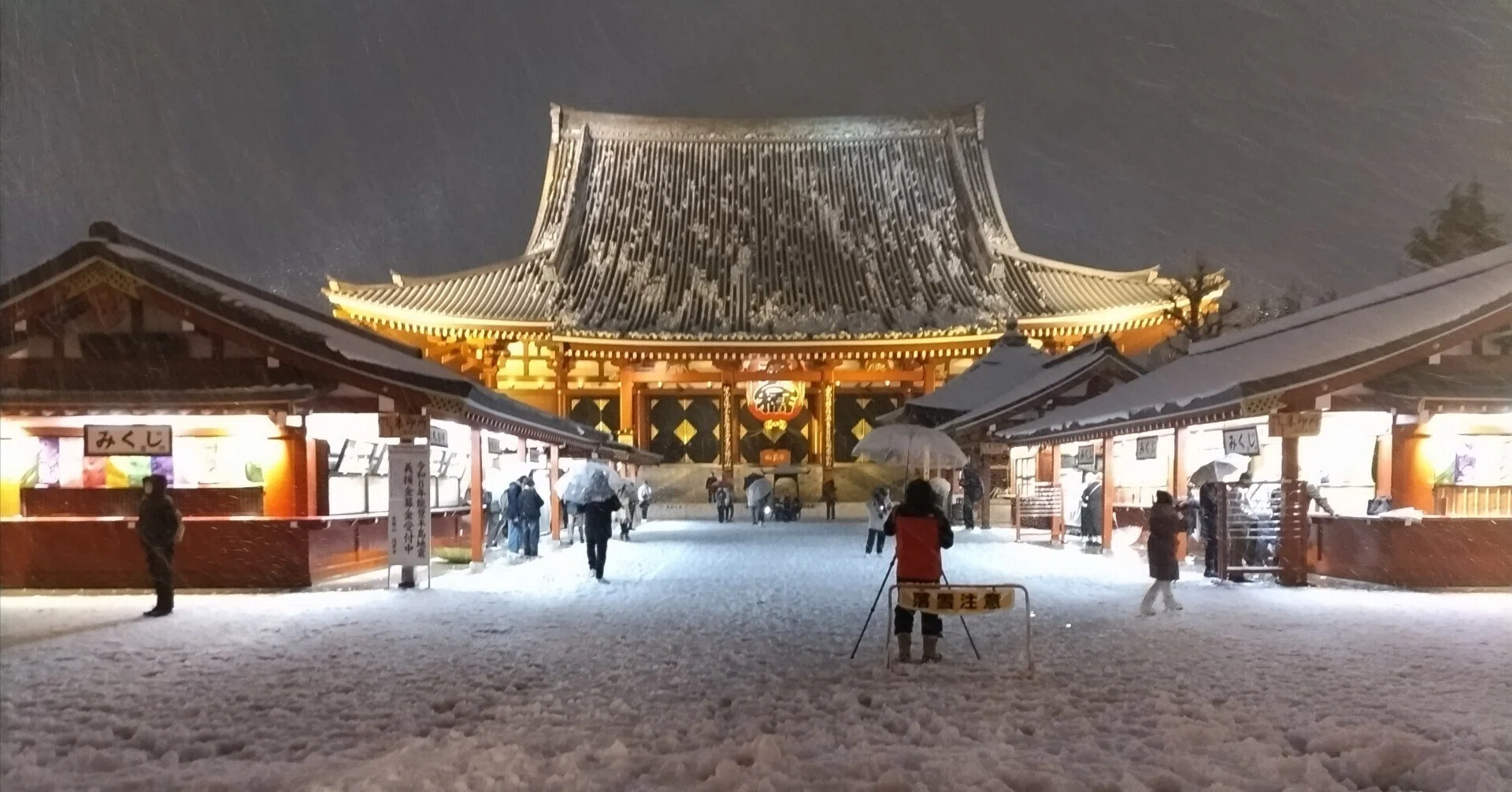 観音の功徳の雪のつもるかな〜浅草随想〜｜唐崎夜雨