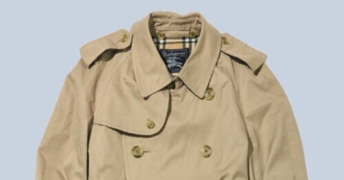 男性】トレンチコートの人気ブランド「バーバリー」名品・着こなしの  