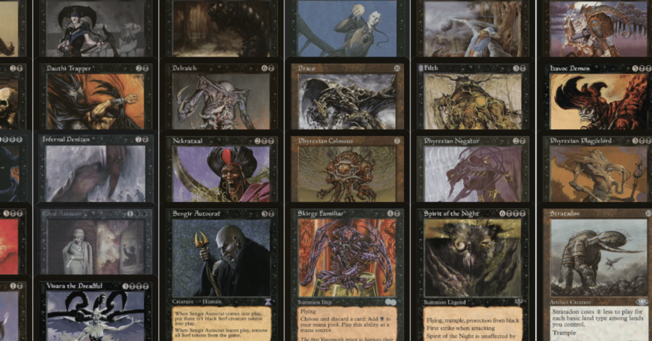 旧枠で構築した、30～40代がエモエモするデッキ #EDHデッキ紹介｜たけ