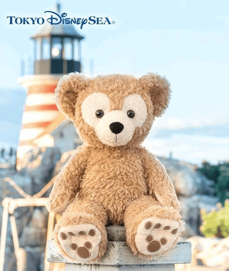 DUFFY ダッフィー 初期 ハグミー 白タグ ディズニーベア ぬいぐるみ