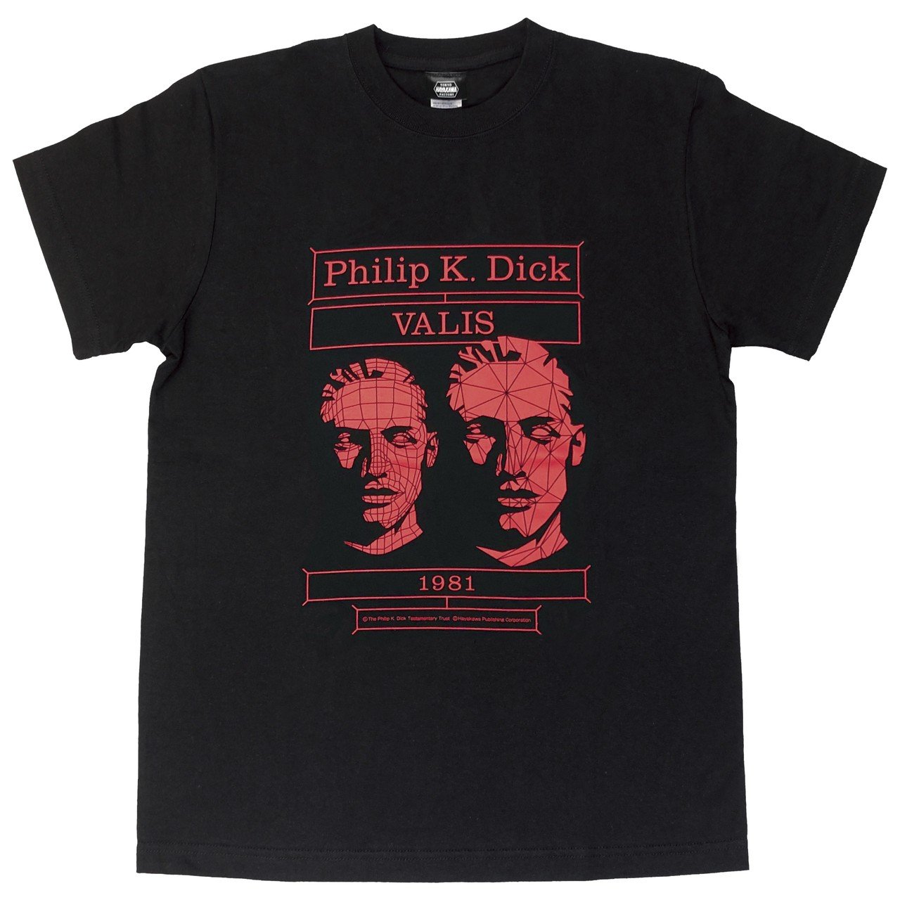 新品☆フィリップ・K・ディック　Tシャツ　流れよわが涙、と警官は言った　早川書房 商品14 フィリップ・K・ディック『流れよわが涙、と警官は言った