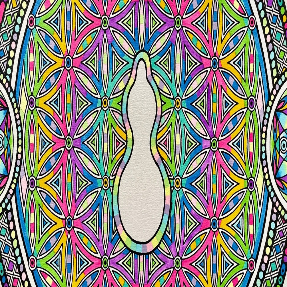 新作紹介8作品（ひょうたん作品4点、絵画3点、バーニングアート1点