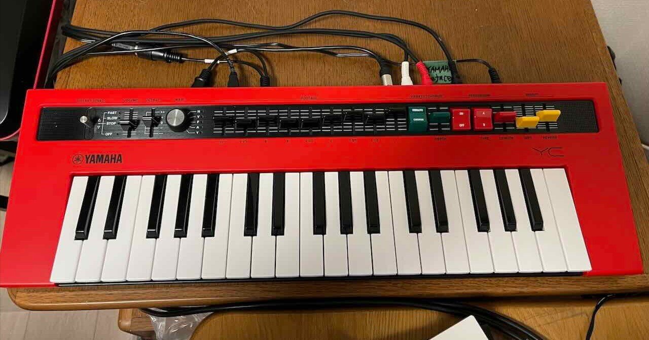 Yamaha reface YC 赤 37鍵 電子オルガン Yamaha reface YC シンセサイザー 赤 37鍵 Yamaha reface YC