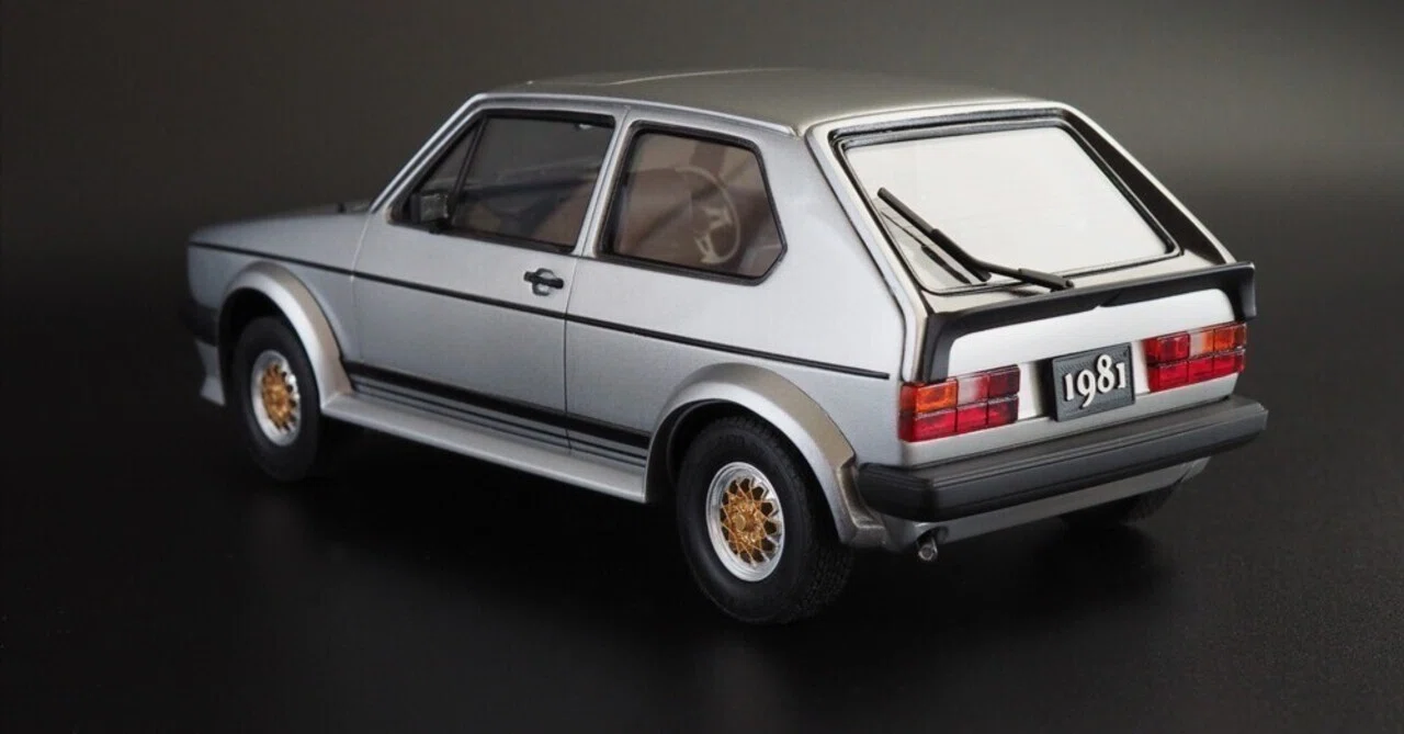 カーモデルギャラリー】 フジミ 1/24 VW GOLF GTI mk1｜まつかさ模型工房