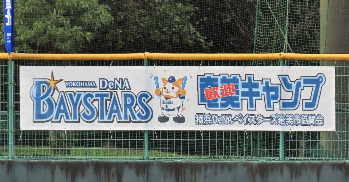 横浜DeNAベイスターズ☆2024年奄美大島春季キャンプを観に行こう 横浜DeNAベイスターズ☆2024年奄美大島春季キャンプを観に行こう