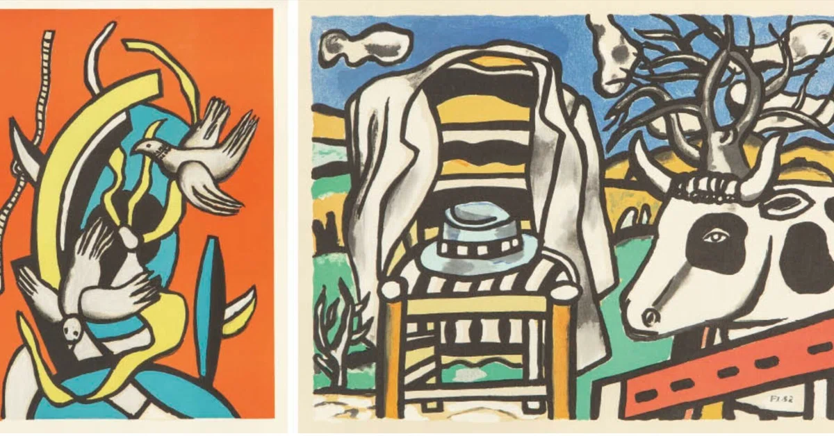 フェルナン・レジェ】 版画/リトグラフ、コロタイプ査定 買取 致します