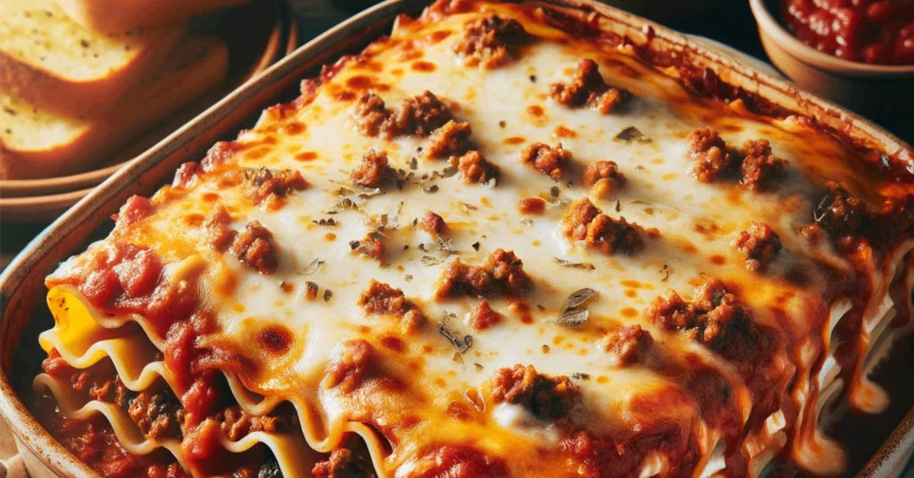 Create a text connecting lasagna and AI fortune-telling｜ルナCEO🔮月5万を授けるプロ(サブ）