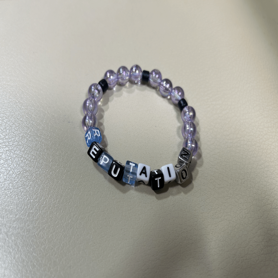 The Eras Tourのために作ったフレンドシップブレスレットに愛着が湧い