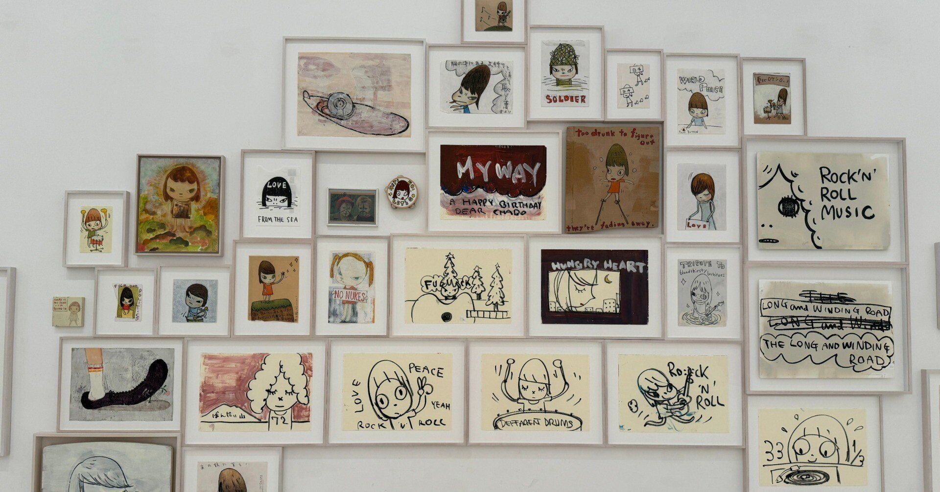 青森県立美術館と企画展「奈良美智: The Beginning Place ここから」を