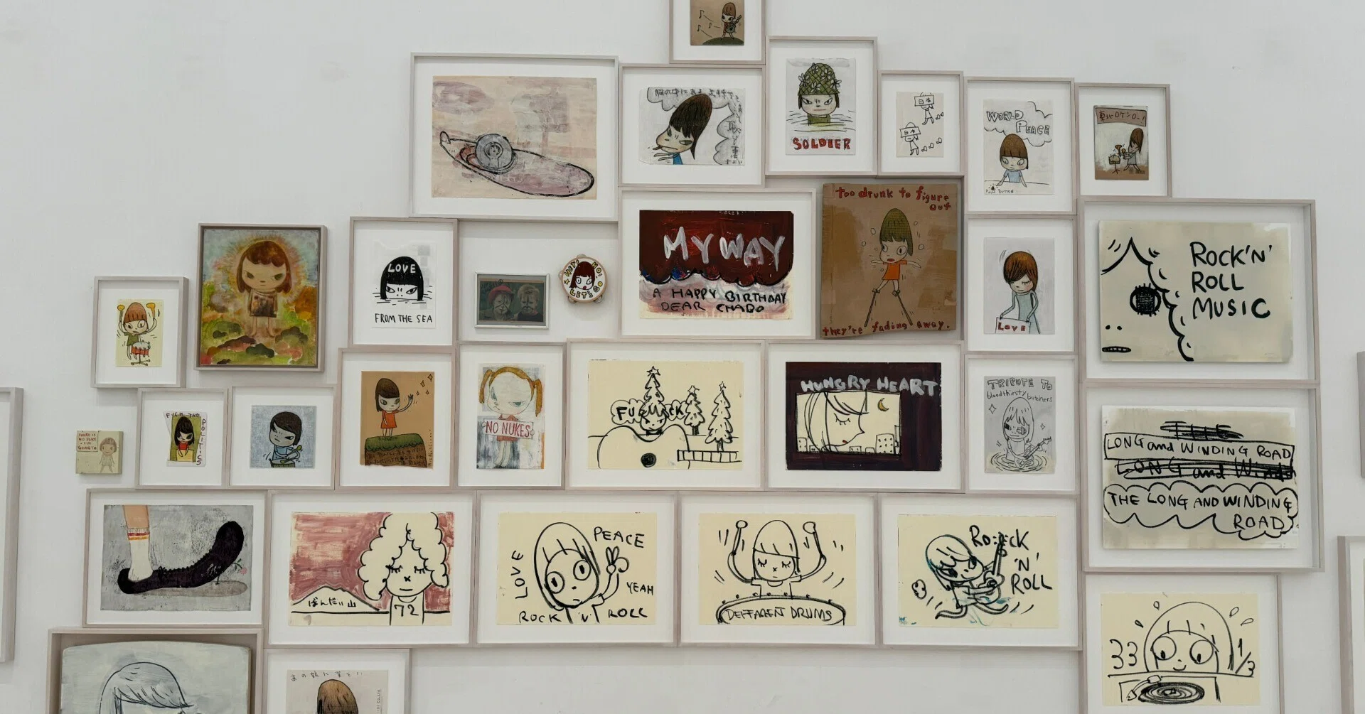 青森県立美術館と企画展「奈良美智: The Beginning Place ここから」を
