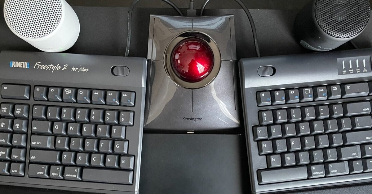 KINESIS Freestyle2 分離型キーボード Mac用 英語キーボード