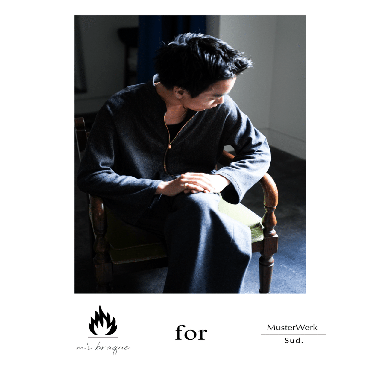 m's braque ロングスヌード m's braque』