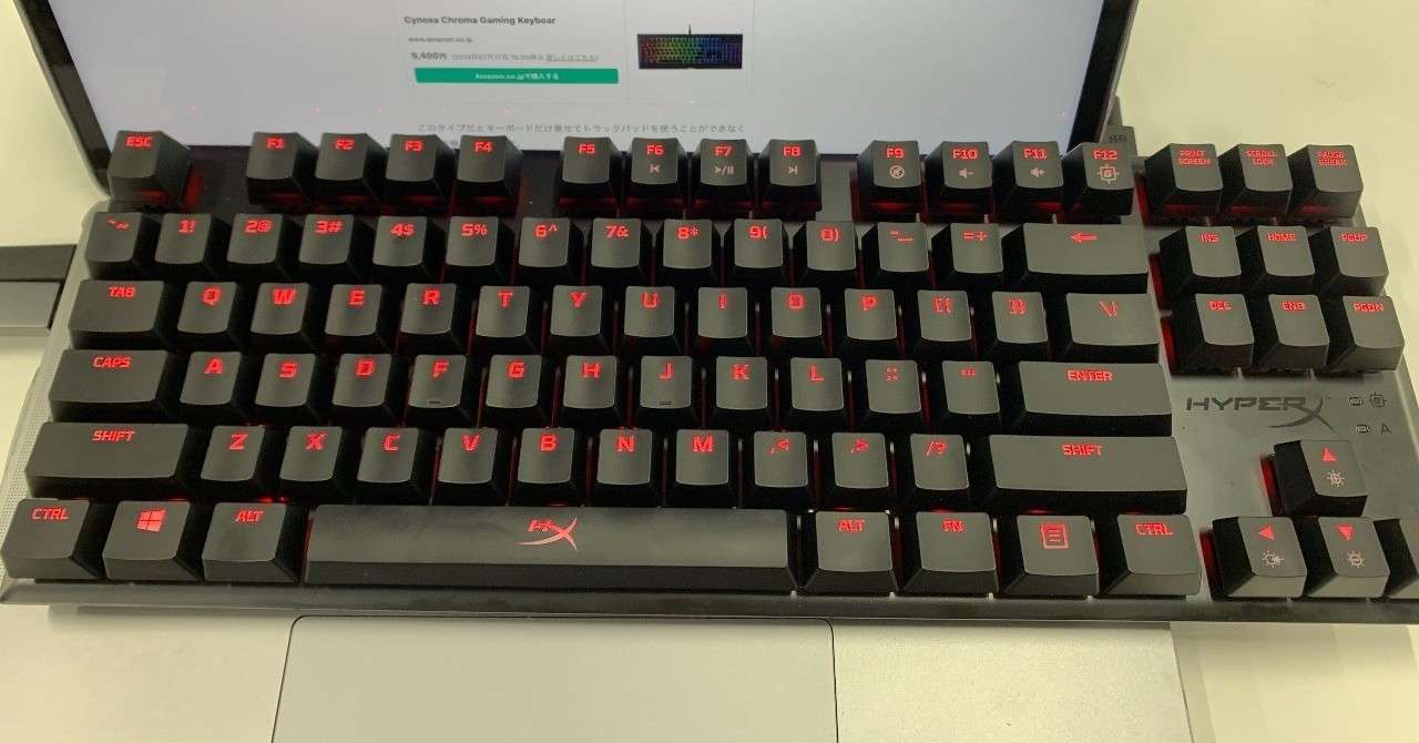 Macbookで使えるようなメカニカルキーボードを探してみたら意外と苦労した話 すけ Note