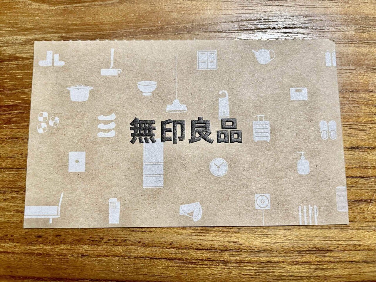 海　(複数割引) 7453 良品計画（無印良品）から優待の割引カードが届きました