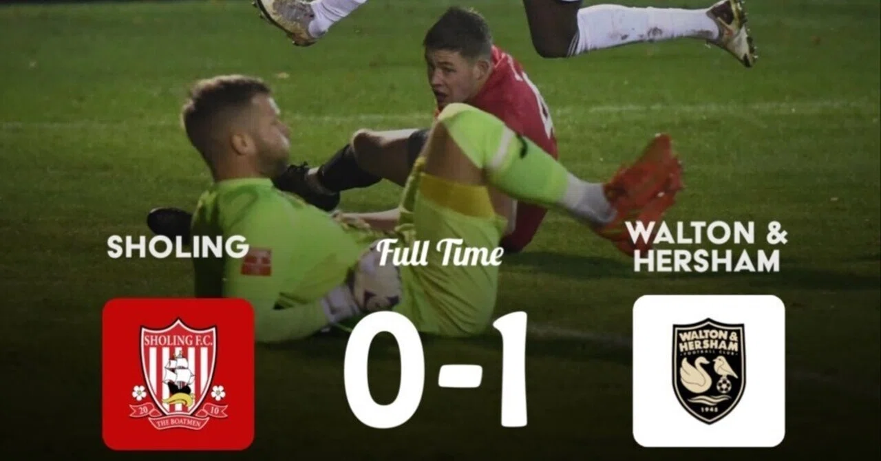 2/6 リーグ第16節延期分 vs Sholing (A) 結果｜Walton & Hersham FC Japan
