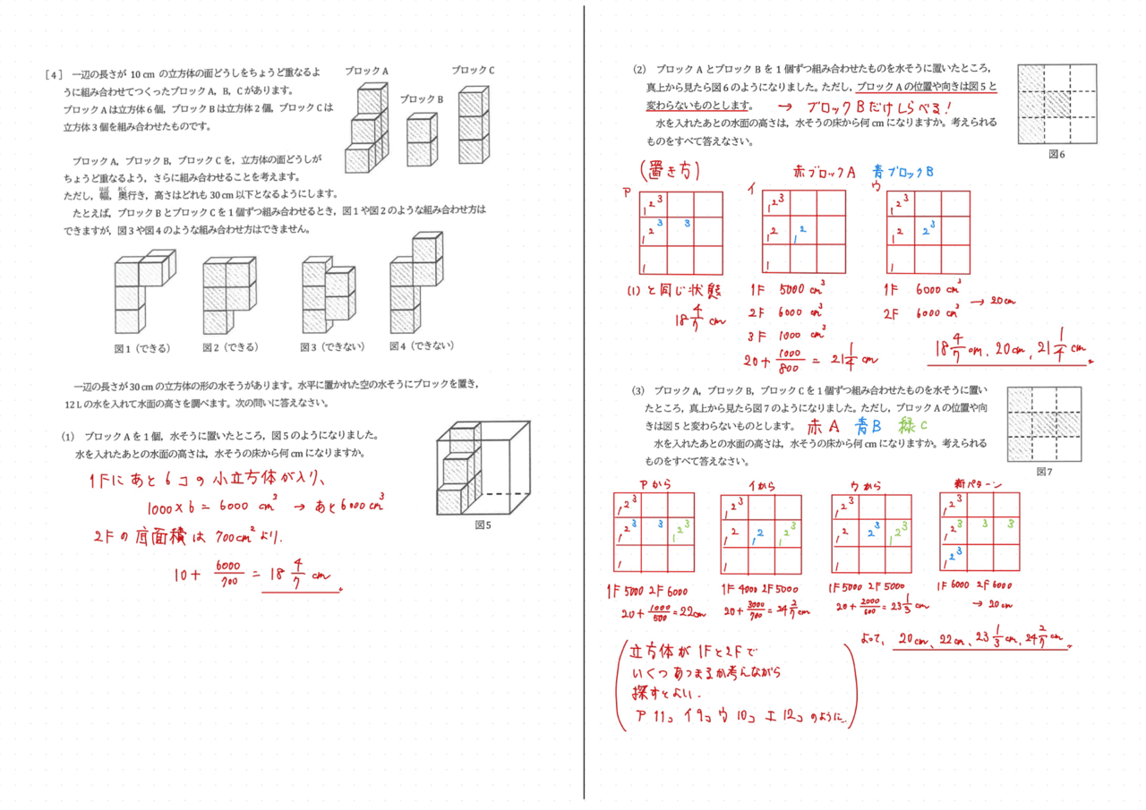 2024 筑駒 算数|うえたけ 2024 筑駒 算数|うえたけ